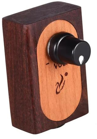 Professionelle Leistung Gitarre Tonabnehmer Gitarren-Tonabnehmer Aus Holz Ukulele/Kalimba/Madolin-Tonabnehmer Mit Lautstärkeregler Gitarrenzubehör Tonabnehmer-Wandler
