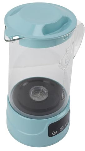Fafeicy 1,5 Litros de Agua de Hidrógeno con Pantalla de Tiempo, Boquilla de Gran Diámetro, Material Generador de Agua Rico en Hidrógeno de Material PP para Mejorar la Calidad del