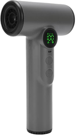 VBESTLIFE USB -wiederaufladbarer Haartrockner, 200 -W -Schnurflasttrockner mit 15600 MAh, Kompakt für Reisen Im Freien Campingwohnheim mit Kalten und Heißen Lufteinstellungen Tragbar (EU-Stecker)