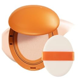 Make-Up Foundation for the Face, Opaque and Colour Corrective, Air Cushion Foundation Make-Up, for Daily Use, Special Occasions, Wedding, Sensitive Skin and Mature Skin