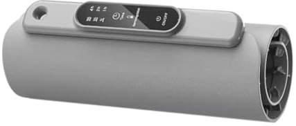 Folpus Electric Warming Tray Piastra Scaldavivande Elettrica Tappetino Alimentare Riscaldamento Regolabile Superficie Rollabile Silicone Pratica Pulizia, Grigio