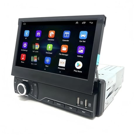 Tablette de Voiture Système vidéo Android pour Voiture, Navigation GPS, amplificateur Audio de, DSP en Option, CARPLAY(7inch MP5 Automatic)