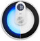 ADE BE1700 Iris Digital bathroom scale. Precise up to 180kg. Tempered safety glass. Futuristic design. Backlit blue display. 33 x 2.7 cm. Incl. Batteries
