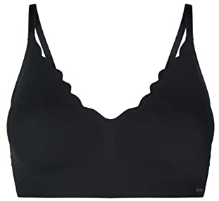Skiny Damen Skiny kvinders bustier aftagelige puder mikro Essentials BH, Black (084272), 44 EU