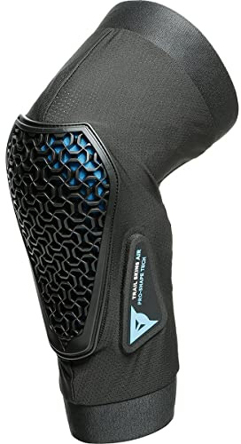 DAINESE - Trail Skins Air Knee Guards, Genouillère de VTT, pour Homme et Femme, Noir, S