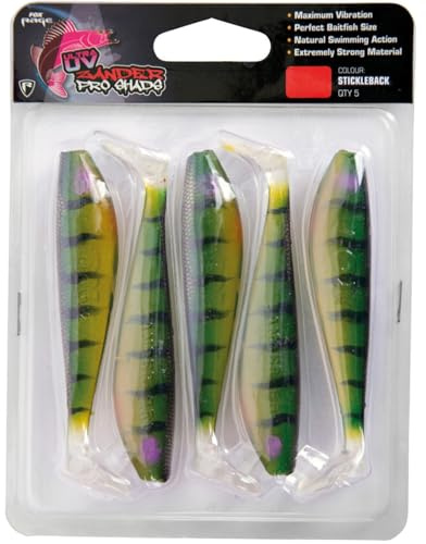 Fox Rage Zander Pro Ultra UV 12cm/4.75 Stickleback x 5pc