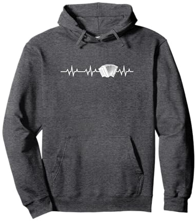 Heartbeat Herzschlag Steirische Harmonika Quetschn Pullover Hoodie