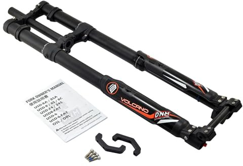 DNM USD-8S Federgabel Downhill DH MTB Air 1-1/8 203mm 20mm Achse 26 27.5 schwarz ST2561