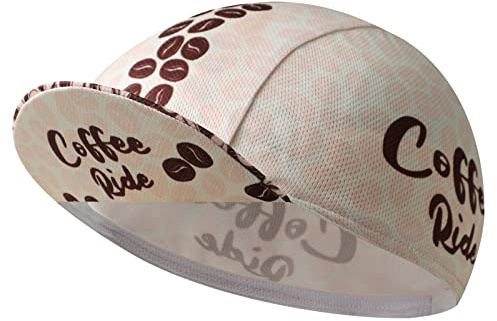 Bikingbros Canadian Flag Cycling Cap - Polyester Cycling Hat-Under Helmet - Cycling Helmet Liner Breathable&Sweat Uptake