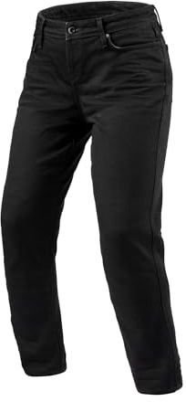 Revit Violet BF Damen Motorrad Jeans, schwarz, 29/30