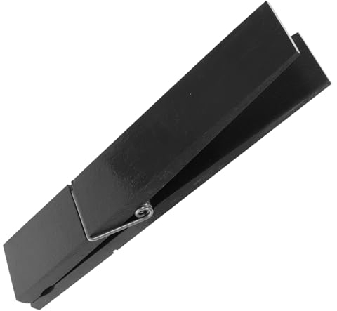 Zerodeko Portasciugamani in Legno Con Molletta Grande Supporto Decorativo Da Parete Per Bagno e Hotel Clip Multifunzione Per Asciugamani e Abiti Montaggio Semplice Finitura Liscia Senza Imp