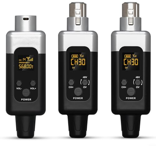 HomeVortex 2.4G UHF Microfono Dinamico Sistema Convertitore Senza Fili Con Doppio Ricevitore Trasmettitore Audio In Metallo Per Studio Di Registrazione Prestazioni Dal Vivo