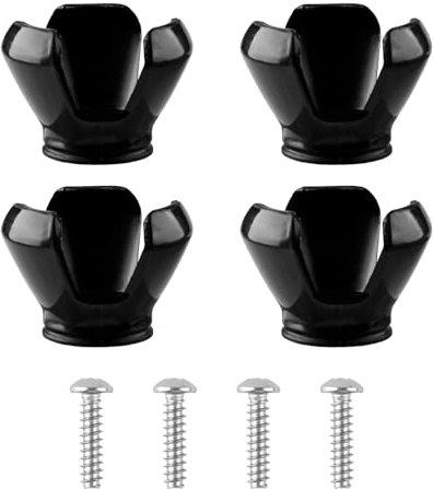 Tabanzhe Golf Ball Retriever Grabber 4PCS Putter Grip Pick Up Claw Protable Golf Ball Sucker Tool Catcher Picker Back Saver for Golfers