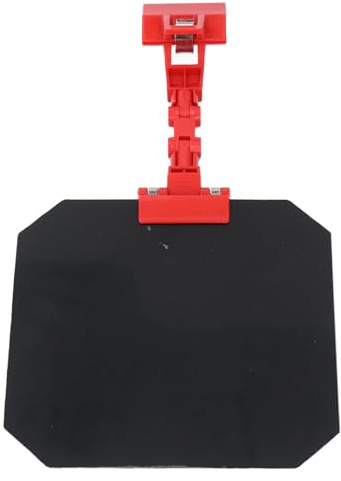 FTVOGUE Verstellbare Schweißverdunkelungsplatte, Tragbares PP-PA-Multifunktions-Schweißvisier für Baustelle und Werkstatt, 18 X 18 Cm, Leichter Augenschutz mit Ständer und Polsterpolstern