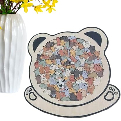 Puzzle de encastre – 135 Piezas – Puzzle con Animales de 135 Piezas, para niños, Familia, Libre, casa, Oficina, Escuela y cumpleaños