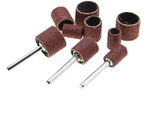 Yctze 102Pcs Polishing Grinding Sanding Tool with Connecting Rods Machines - Wood, Metal, Plastics & More - Accessory Set Efficient Grinding & Polishing Tasks