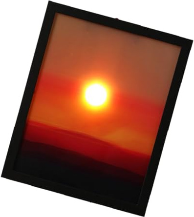 Thewasc Lampada di proiezione da parete regolabile Luci al tramonto Luci d'ingresso a parete per camera da letto Soggiorno umore caldo Soggiorno Atmosfere Decorazione