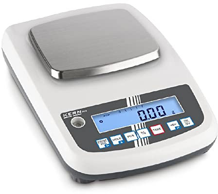 KERN KP-5374 Serie PFB Präzisionswaage, Hellgrau/Grau, 6kg