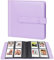 256 Pockets Mini Photo Album for Polaroid Go Everything Box Camera and Instant Film,Polaroid Go Photo Album Book(Purple)