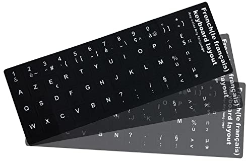 Autocollants Clavier, Autocollant Clavier en Français