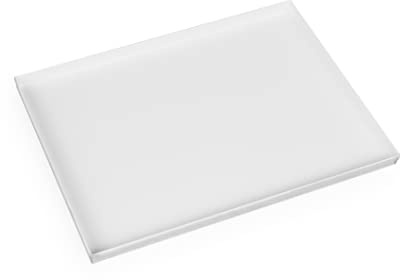 Silicon-Tech|Teglia da forno 40x30 bordo 2cm| lamiera alluminata| antiaderente con rivestimento Ceramicfood per pizza,patate,pane| adatta per il forno di casa.