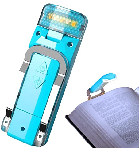 Luckxing Leselampe | LED-Buchleuchten mit Lampe - Tragbares und wiederaufladbares Buchlicht mit Klemme, LED-Licht für Reisen, Bücherliebhaber, Camping, Lernen