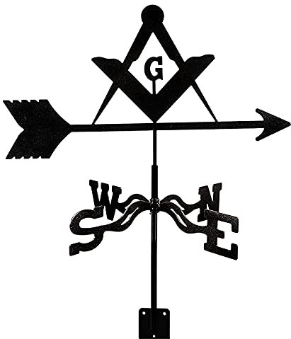 Outil de mesure décoratif, girouette à vent, support de girouette, décoration de jardin, de cour, girouette en acier inoxydable, scène de ferme, indicateur de direction du vent pour jardin, patio