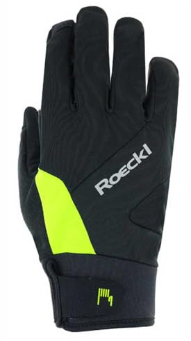 Roeckl Reichenthal 2 Winter Fahrrad Handschuhe lang schwarz/gelb 2027
