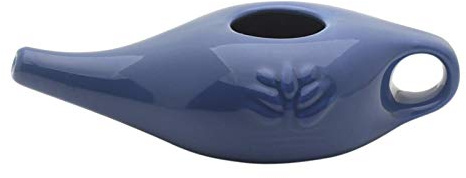 Djowyh Pichet De Lavage Nasal | Pot Neti En Céramique Fabriqué À La Main - Pot Neti En Céramique Fabriqué À La Main | Pot À Bec Confortable Pour L'allergie À La Rhinite Des Sinus