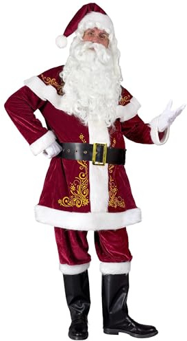 W WIDMANN MILANO Party Fashion - Costume Père Noël, Santa Claus, costume de Noël