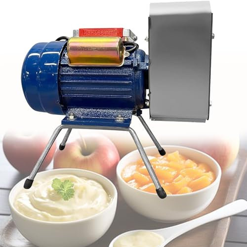 XCSCUK Kommerzielle Kartoffelstürmung, Kleine Gemüse -Obstmühle, Elektrische Püree Presse für Fabrik, Restaurant, Snack Bar