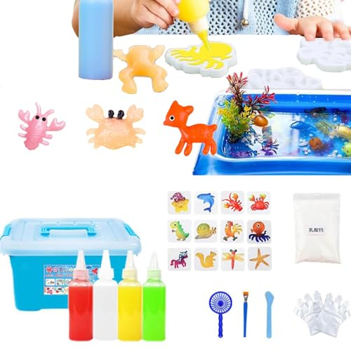GodbTG Magic Water Elf Toy Kit, Magic Elf Water Toy, Make Your Own Squishies (Set A)