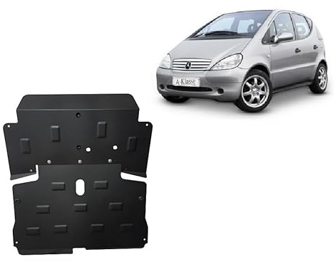 Scut Protection Protezione motore in metallo compatibile con Mercedes Classe A W168 (1997-2004)