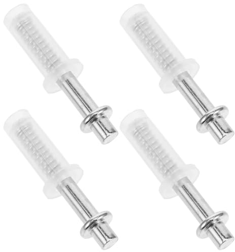 OATIPHO Kit de Quincaillerie 4 Pièces pour Portes Pliantes Pivots Supérieurs en Métal pour Portes Accordéon de Placard Pièces de Rechange Robustes Réparation Maison et Bureau