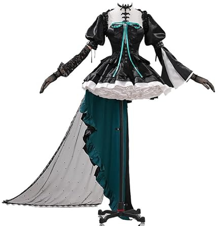 YXZCOS Kostüm Luxuriös 【Arknights: Wakaba Mutsumi/Marionette's Id】 Cosplay Kleidung Karneval Kleid Halloween Bekleidung Fasching Party Game Rollenspiel Outfit Kostüme -S