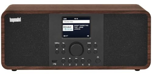 Imperial DABMAN i205 Radio Estéreo Híbrida DAB+ / FM / Internet / Bluetooth Aspecto Madera