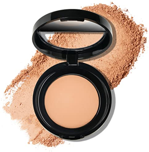 LAURA GELLER NEW YORK Baked Blurring + Setting Powder, Translucent Makeup Setting Powder For Soft-Focus Finish, Minimize Fine Lines and Pores, Light/Medium