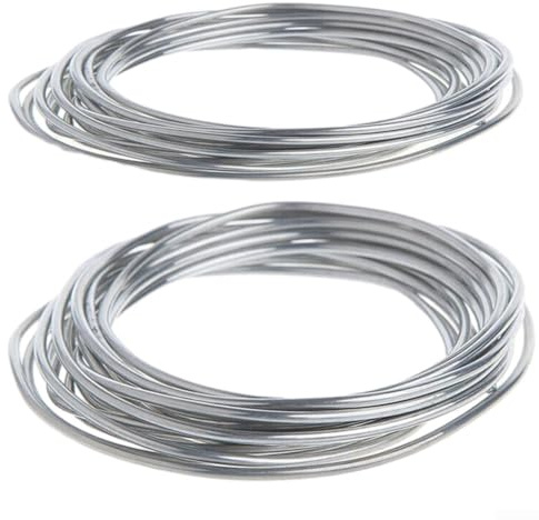 Flussmittelkern-Schweißdraht, Stahl-Kupfer-Aluminium-Lötwerkzeug, voller und glatter Schweißeffekt, einfach zu bedienen (2,0 mm x 5 m)
