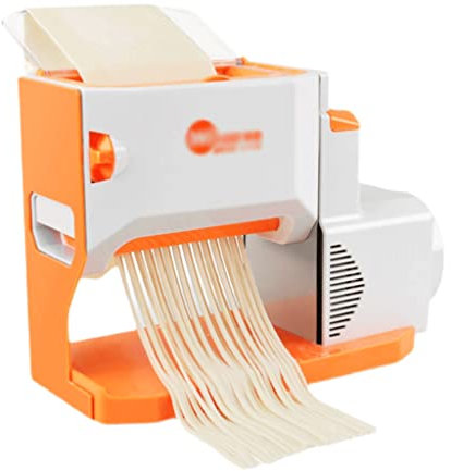 CASEGO noodle machine Pasta Machine Electric Manual Integrated Pasta Roller Dough Press For Lasagna, Spaghetti, Ramen, Dumpling Skin (110v)