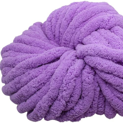 Watreketal Chunky Wolle Garn, 250 g/Knäuel, Super Weiche Grobe Wolle Strickdecke,Werkzeug zum Selbermachen, Handstricken von Socken, Schals, Mützen, Handschuhen