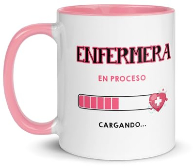 Kembilove® Tazas de cafe – Tazas desayuno para Profesionales En Proceso – Profesionales de la salud – Regalos originales para futuras profesionales – Regalo taza para Enfermera