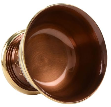 OUNONA Ciotola Per Offerte in Rame Ciotola Per Offerte in Metallo Per Altare Di Acqua Santa Del Tempio