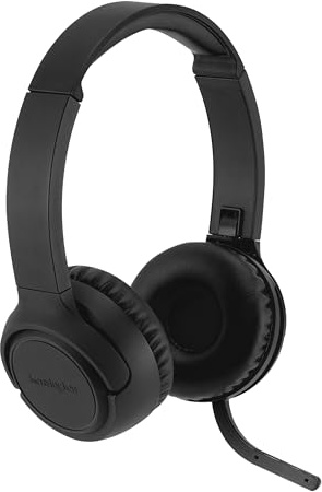 Kensington H1050 EQ Wireless Bluetooth 5.4 Headset, Multipoint Connection Kopfhörer, Noise Cancelling Mikrofon für das Büro, kompatibel mit Windows, Mac, PC, Laptop, Microsoft Teams, Zoom