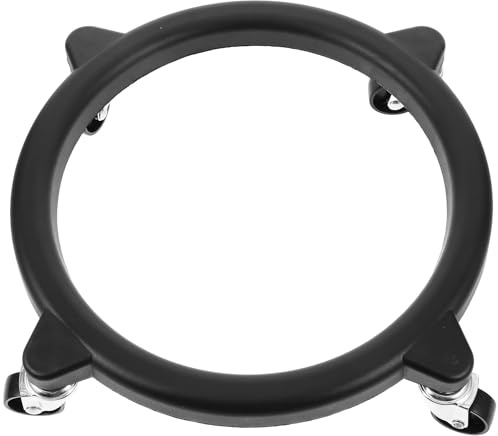 Tofficu Supporto per Bombola di Propano in Acciaio Inox Base a 4 Ruote Girevoli, Porta Bombole Gas per Cucina Domestica e Campeggio, Struttura di Stoccaggio Stabile e Mobile per Bombole