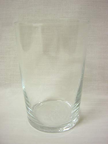 LOTE 12 VASOS CRISTAL TRANSPARENTE CERVEZA SEVILLA 250ML