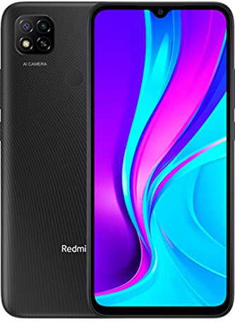 Xiaomi Redmi 9C Smartphone, 2 GB + 32 GB, 6.53 HD + Dot Drop Display 5000mAh (typ) con Face Unlock AI, 13 MP, Tripla Fotocamera, Grigio (Midnight Grey)