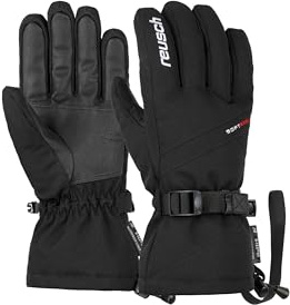 Reusch Winterhandschuhe Herren & Damen | warm, wasserdicht & atmungsaktiv | winddichte Skihandschuhe mit Softshell, für Alltag, Freizeit & Wintersport, Größe 6,5-11, Outset R-TEX XT