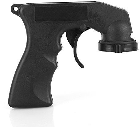 Pistolet Pulvérisateur AYNEFY, Noir, Portable, en Plastique, Convient à Presque Tous Les Types D'aérosols