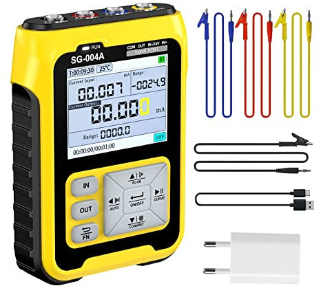 herramientas portátiles de prueba funcional para e Generador de señal de SG-004A, generador de voltaje de corriente analógico ajustable, simulador, generador de presión de resistencia, calibrador