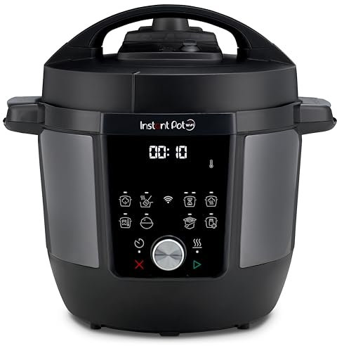 Instant Pot Plus: Olla Multicocción 9 en 1 de 5,7 L: Acero inoxidable, Olla a presión, Olla de cocción Lenta, Arrocera, Sartén para saltear, Yogurtera, Calientacomidas, Vaporera, Máquina de vacío